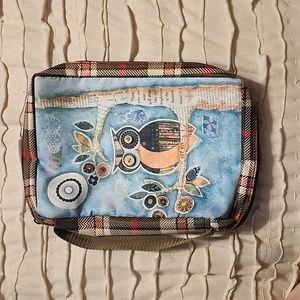 Plaid Owl Bible Cover
